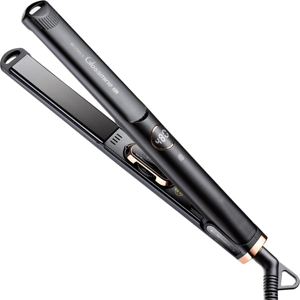 Glossmine R3, 1 Inch Flat Iron, Golden Black - ROSILY Official Store