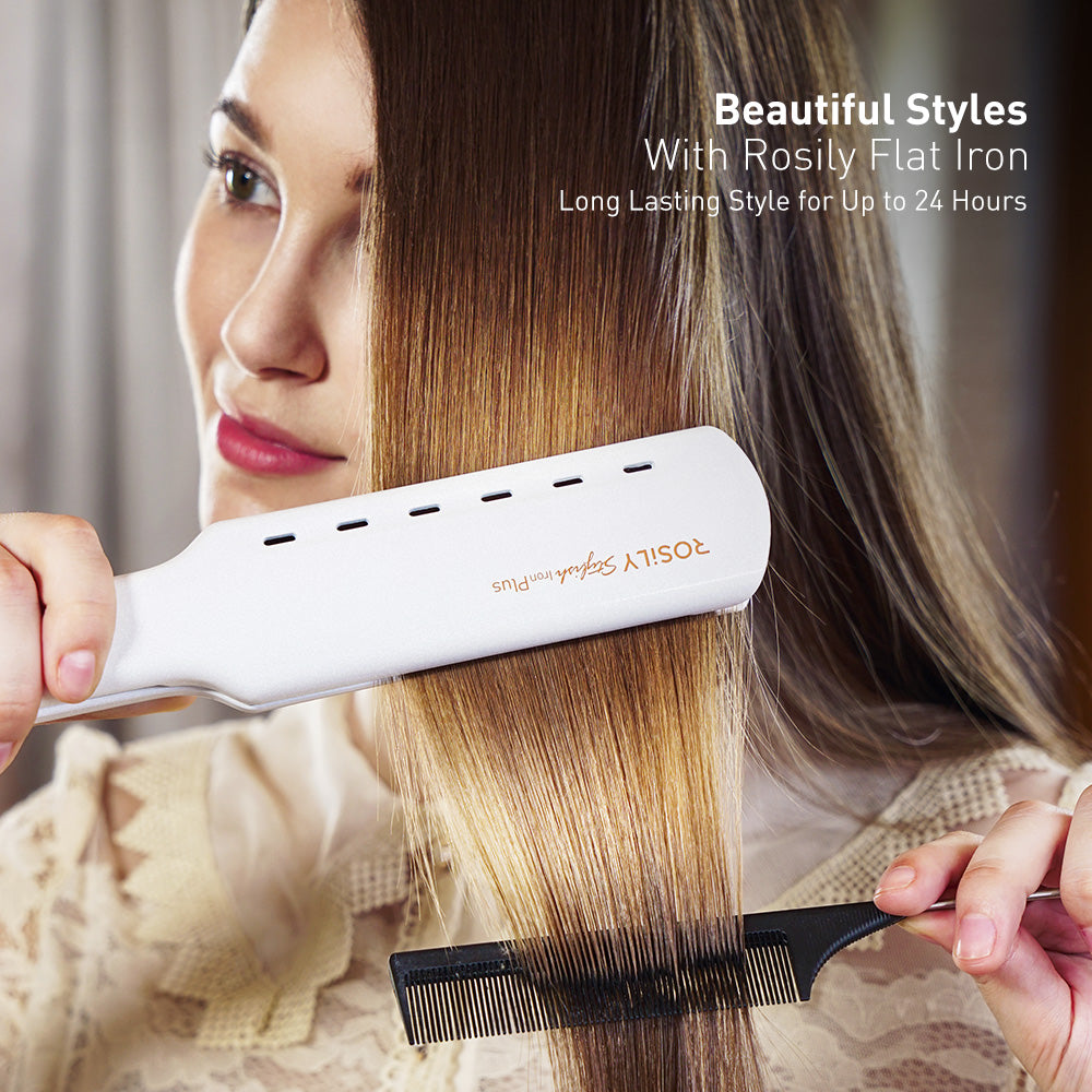 Noir feather 2024 light flat iron